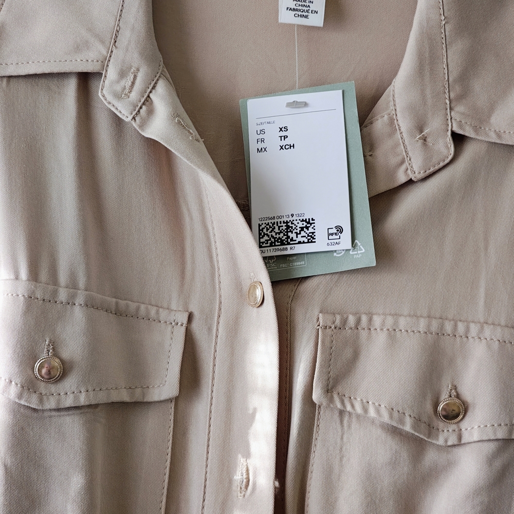 H&M Women's Beige Dress